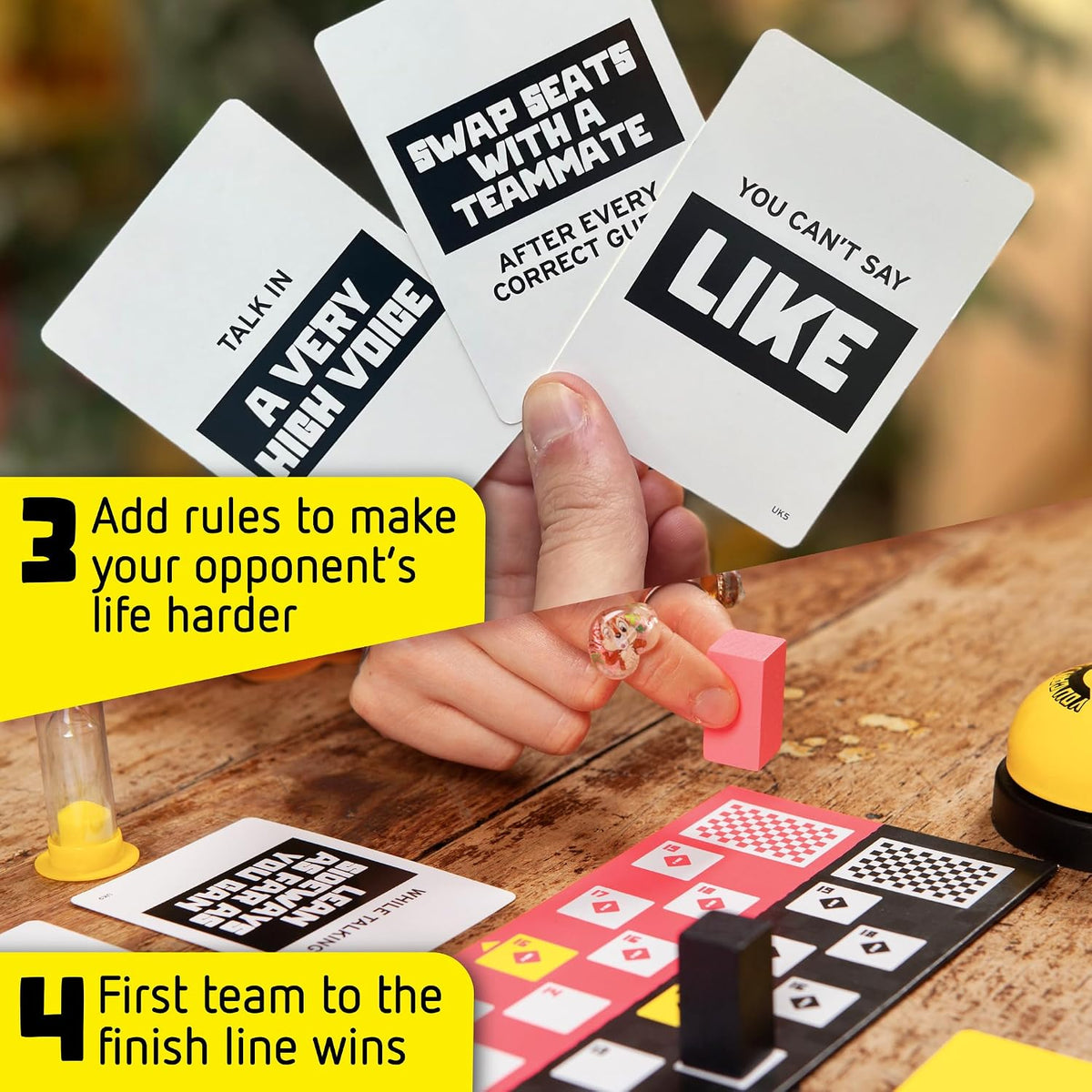 You Can't Say UMM: Fast Family Card Game for Game Night, Ages 8+