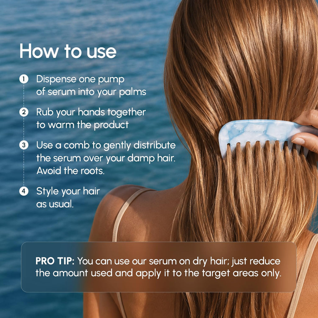 MAREE Hair Oil Serum for Frizzy Hair –Smoothing Oil for Gloss & Styling