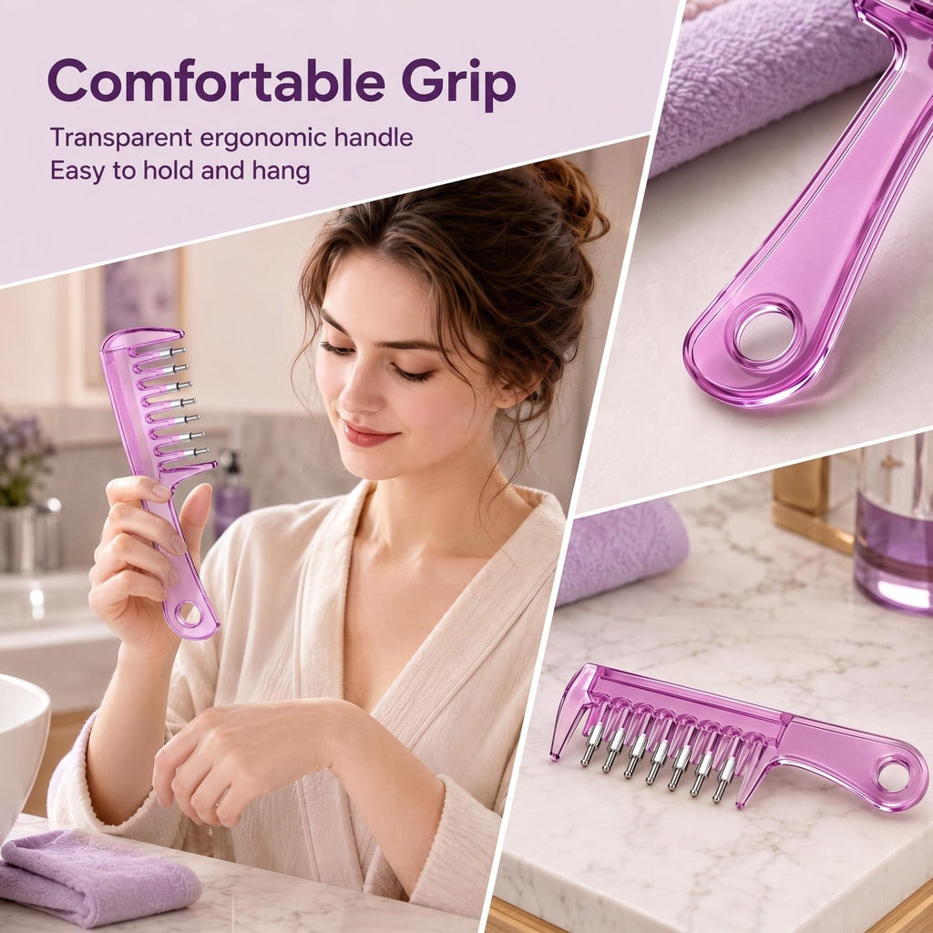Scalp Hair Oil Applicator Comb,Oil Dispensing Hair Brush for Hair Care