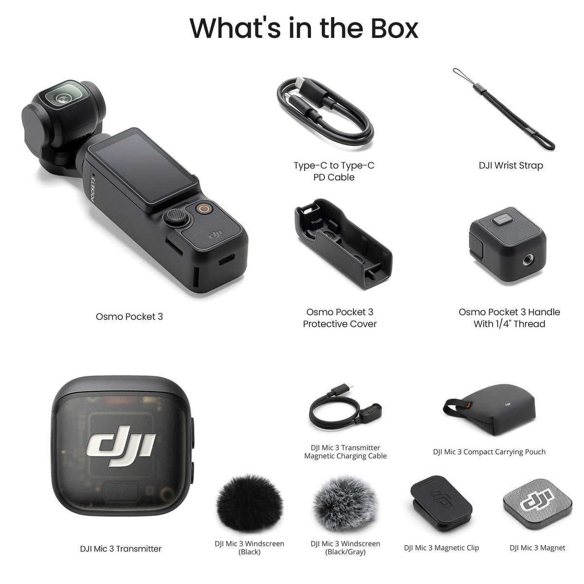 DJI Osmo Pocket 3 Vlogging Camera with 1'' CMOS & 4K/120fps Video
