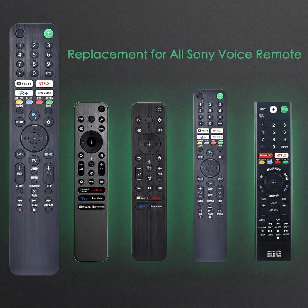 Replacement for Sony Remote,for All 2019-2026 Bravia Smart TV Voice Control