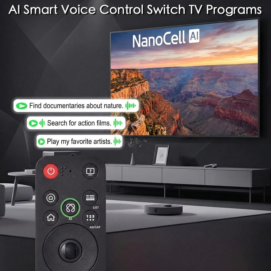 Replacement for Sony Remote,for All 2019-2026 Bravia Smart TV Voice Control