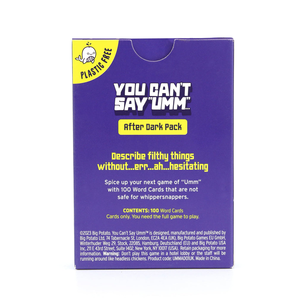 You Can't Say UMM: Fast Family Card Game for Game Night, Ages 8+