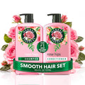 Herbal Essences Shampoo & Conditioner Set, Rose Hips - Smooth Collection, Paraben-Free, Color-Safe, Shiny Hair with Jojoba & Vitamin E, 29.2 Fl Oz Each, 2-Pack