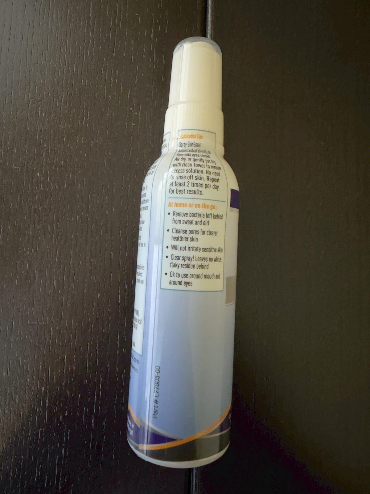 SkinSmart Antimicrobial Facial Cleanser for Breakouts and Blemishes, 8 oz