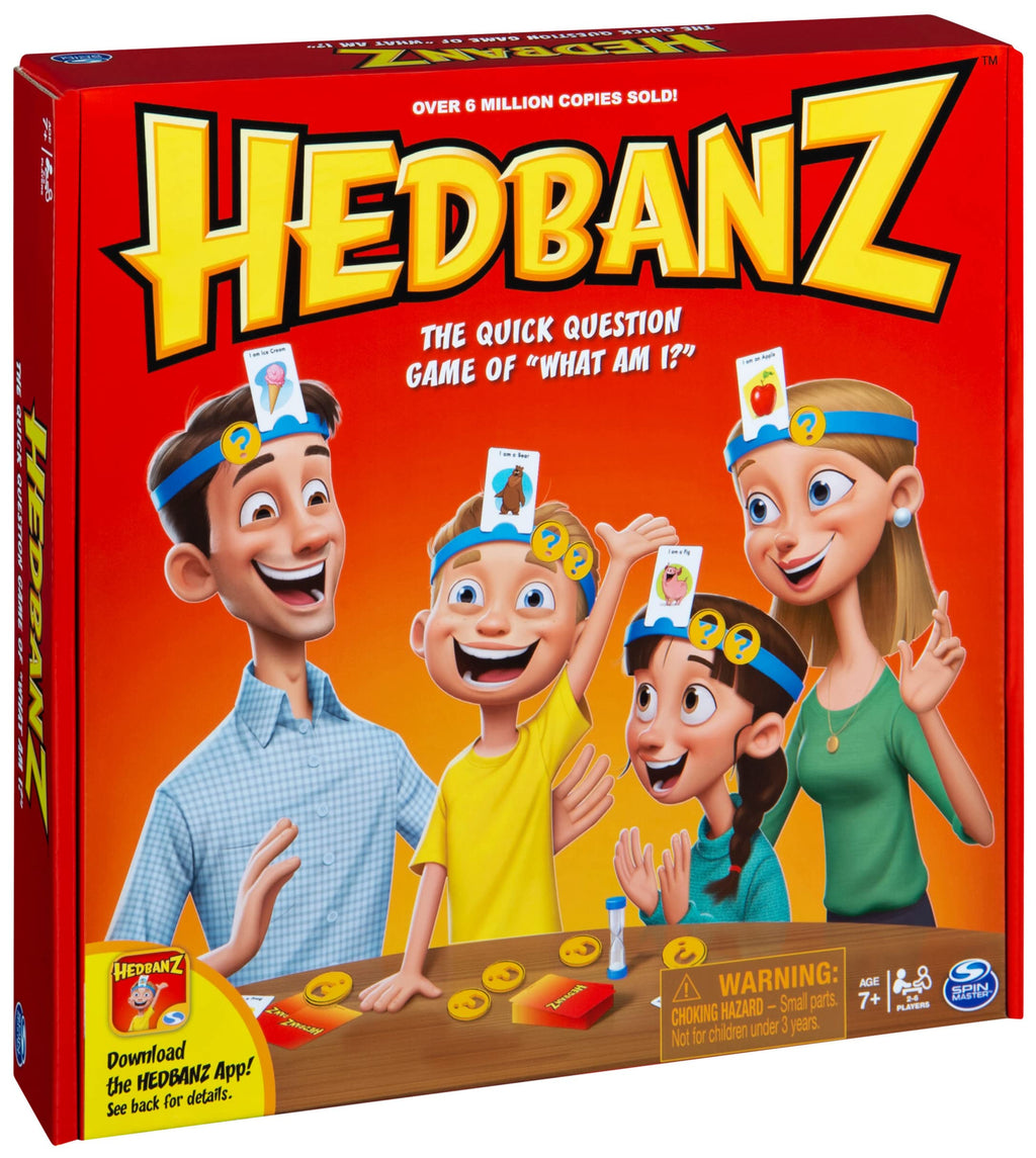 Spin Master Games Hedbanz Picture Guessing Game for Family Game Night