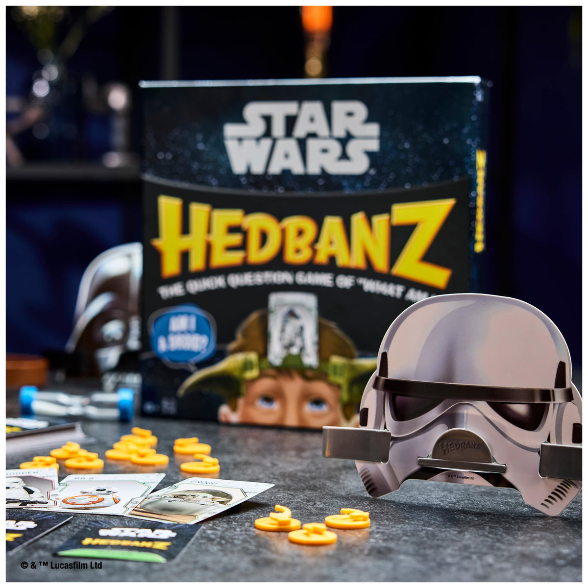 Spin Master Games Hedbanz Picture Guessing Game for Family Game Night