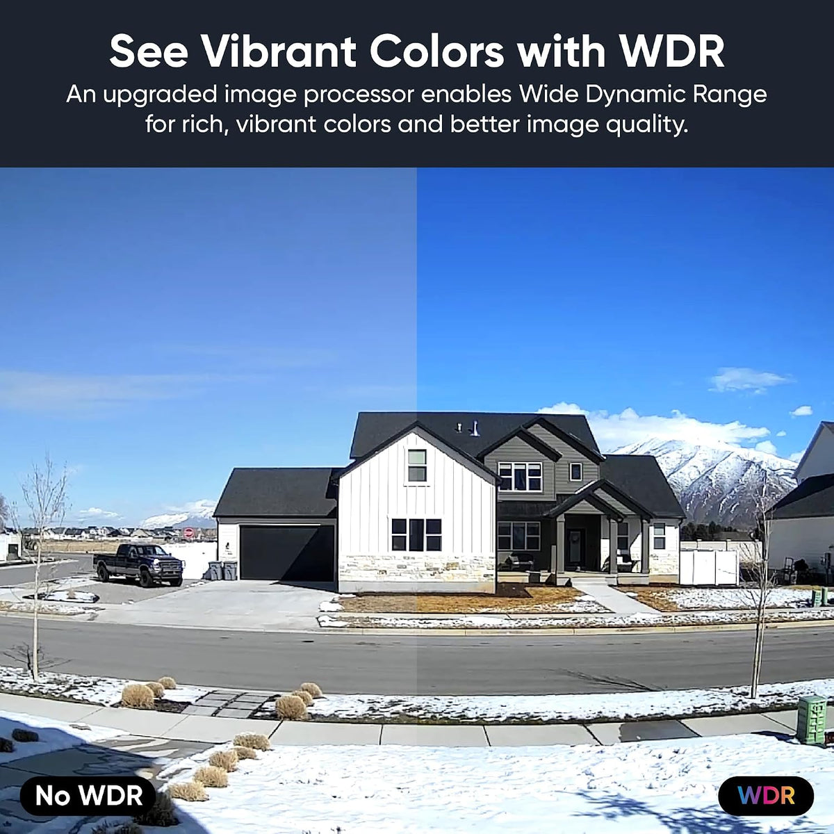 WYZE Cam v4, 2.5K Indoor/Outdoor Security Camera, Color Night Vision, White