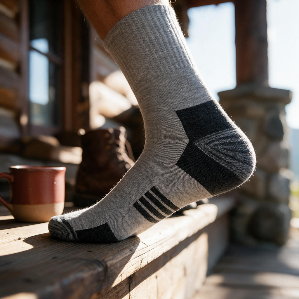 20 Pairs Crew Athletic Socks for Men Moisture Wicking Cushion Crew Socks for Sport Running Traveling