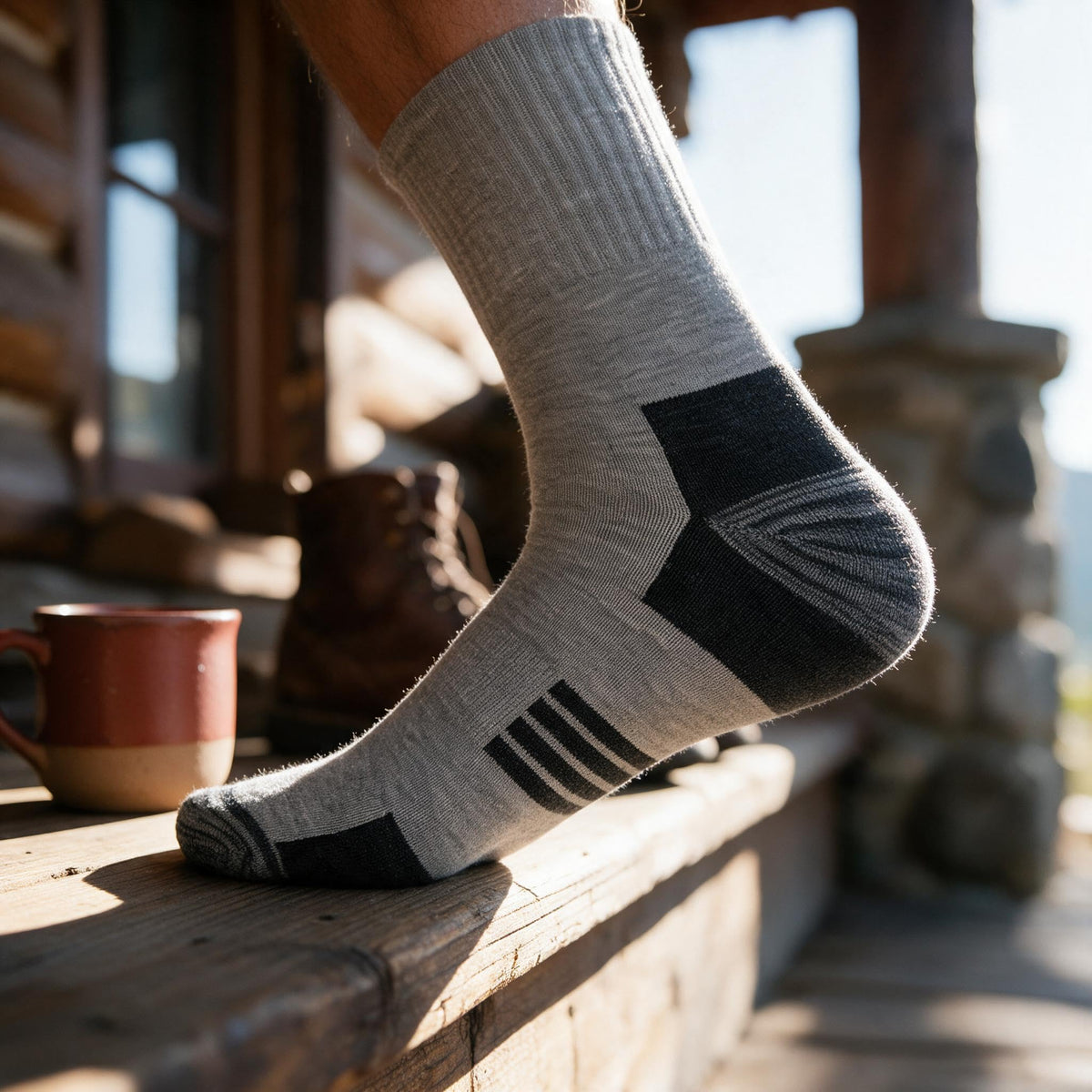 20 Pairs Crew Athletic Socks for Men Moisture Wicking Cushion Crew Socks for Sport Running Traveling