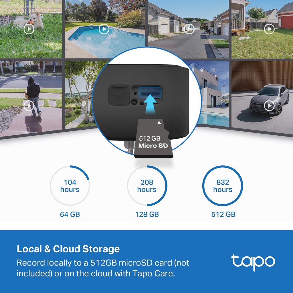 Tapo MagCam 2K+ Security Camera Wireless Outdoor, Battery Powered, C425