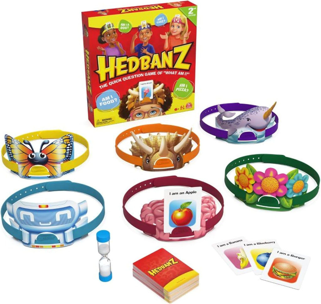 Spin Master Games Hedbanz Picture Guessing Game for Family Game Night
