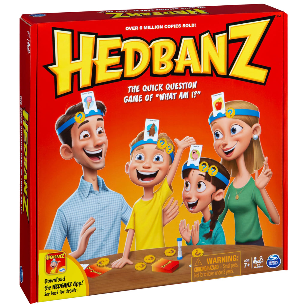 Spin Master Games Hedbanz Picture Guessing Game for Family Game Night