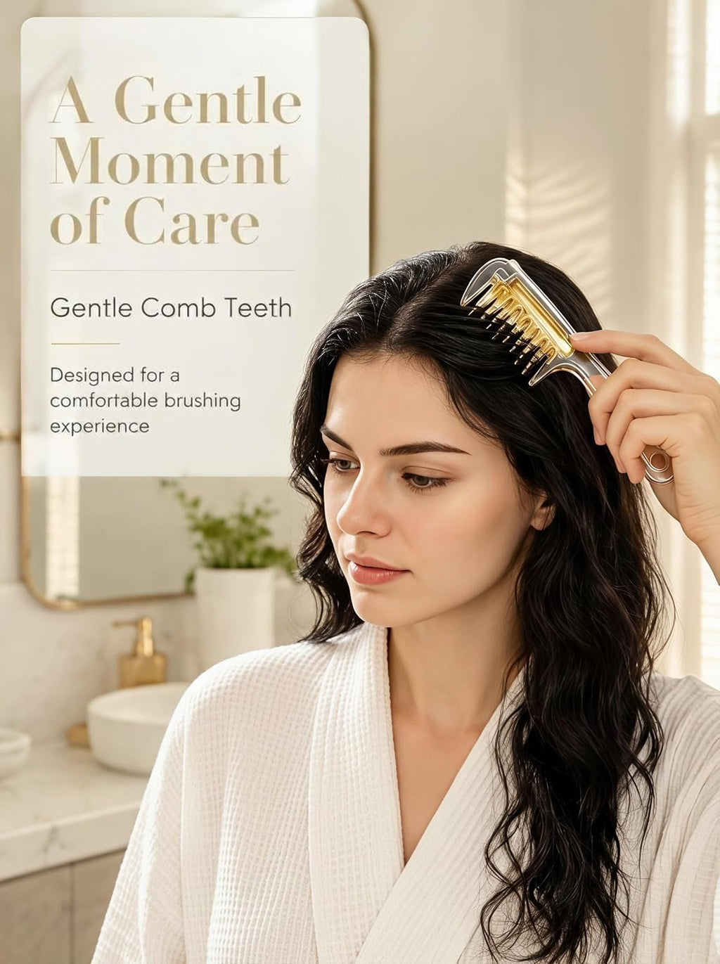 Scalp Hair Oil Applicator Comb,Oil Dispensing Hair Brush for Hair Care