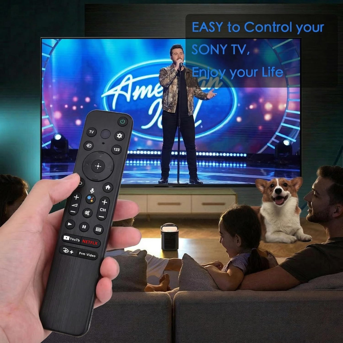 Replacement for Sony TV Voice Remote,for 2019-2026 Sony Bravia Smart TV