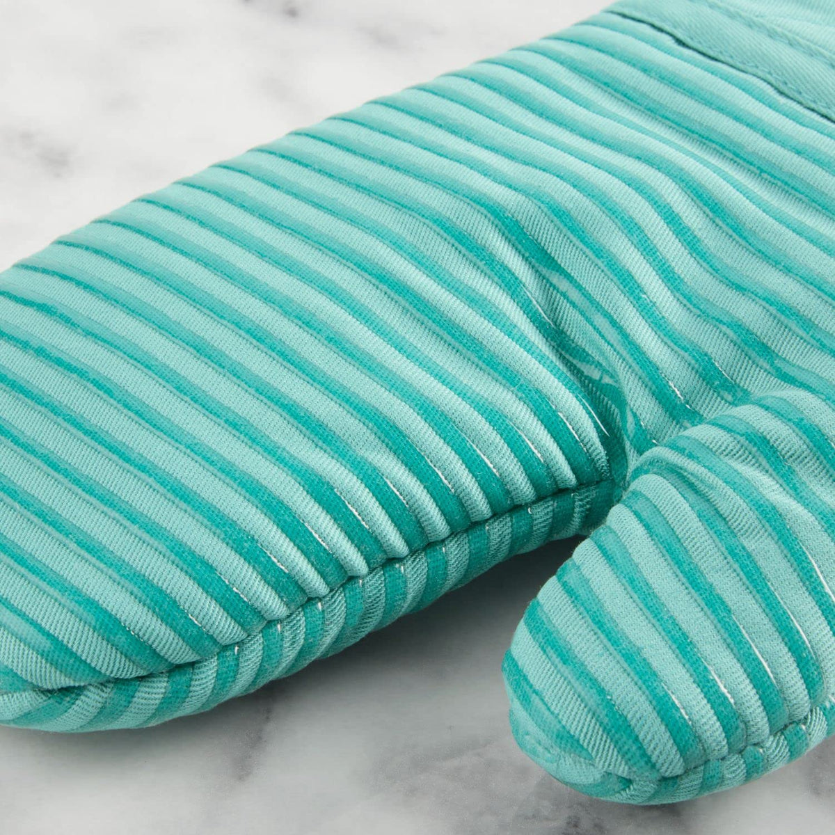 KITCHENAID Quilted Cotton Terry Cloth Oven Mitt, Pot Holder, Kitchen Towel 4-Pack Set, Heat Resistant, Silicone Grip, 16"x26", 7"x13" & 7"x10", Milkshake Tan