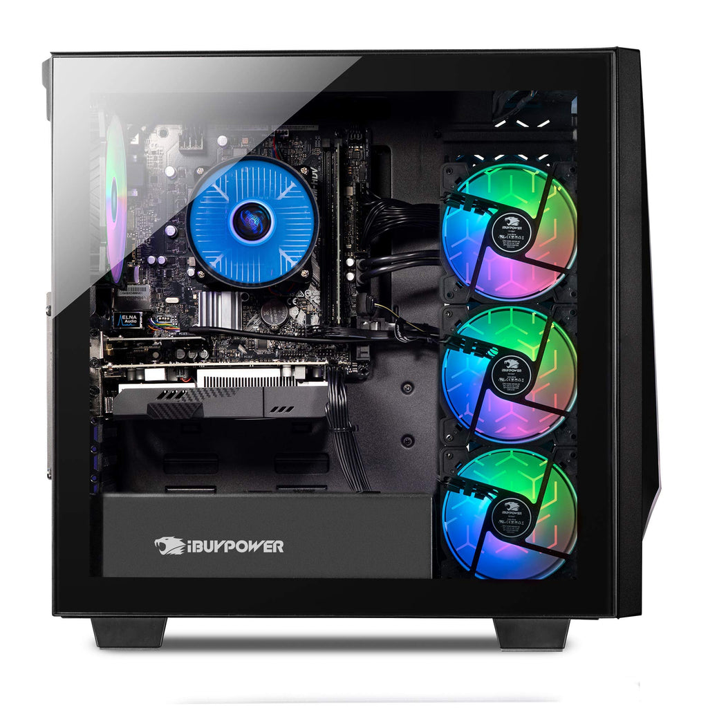iBUYPOWER Element Gaming PC Desktop Computer Intel Core i7 14700F CPU, NVIDIA GeForce RTX 5070 12GB GPU, 32GB DDR5 RAM, 1TB NVMe SSD, Windows 11 Home, Gamer Keyboard and Mouse - EBI7N5704