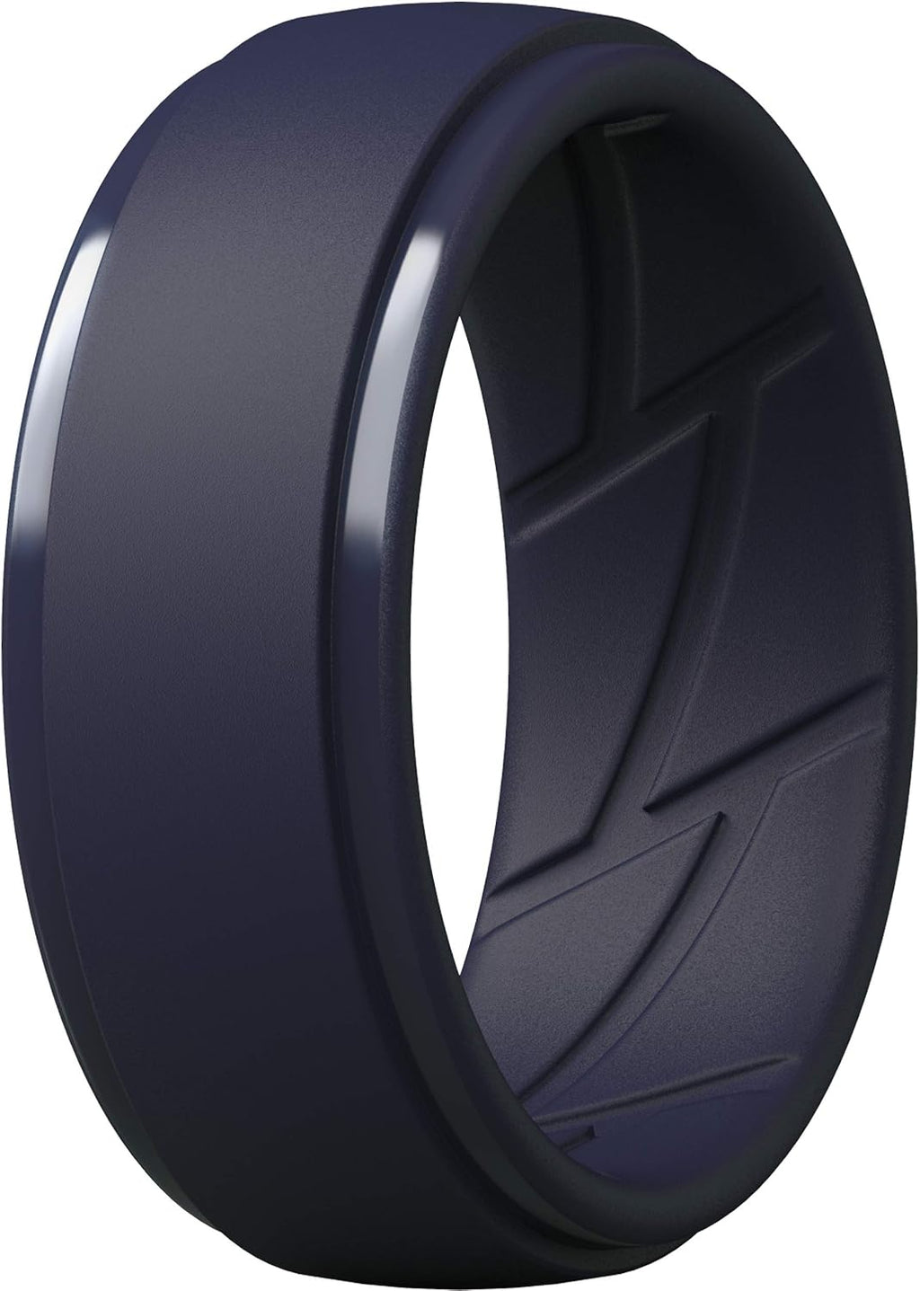 ThunderFit Men's Silicone Rings, Breathable Rubber Bands, 10mm Wide