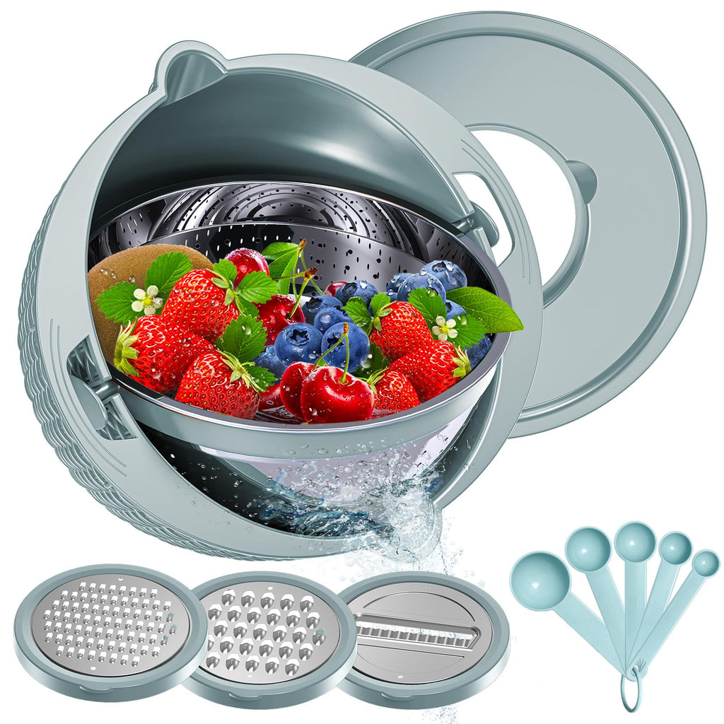 Over the Sink Colander - Strainers and Colanders - Sink Strainer Basket - Expandable Fine Mesh Strainer with Rubber Grip for Veggie, Fruits, Pasta, Home Kitchen Essentials (9.5W x 13.4-21.3L x 3.3H)