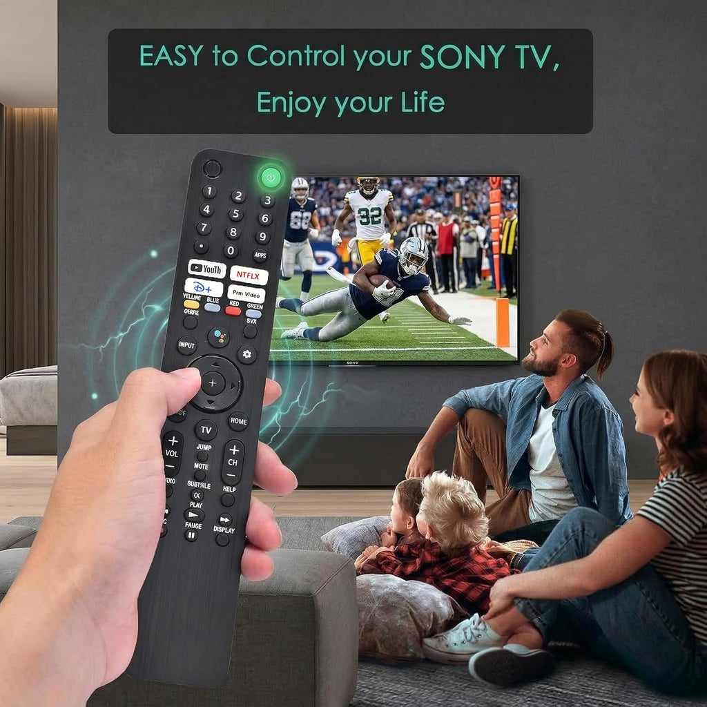 Replacement for Sony Remote,for All 2019-2026 Bravia Smart TV Voice Control