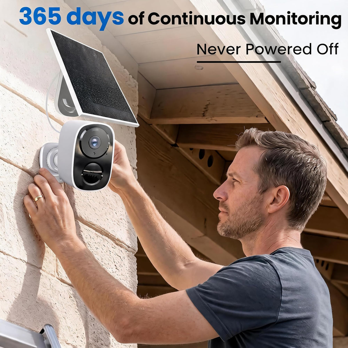 2026 Upgraded 2K Security Cameras Wireless Outdoor, Free Cloud Storage, 1-6 Months Battery Life, Waterproof, 2-Way Talk, AI Motion Detection Spotlight Siren Alarm Cameras for Home Security