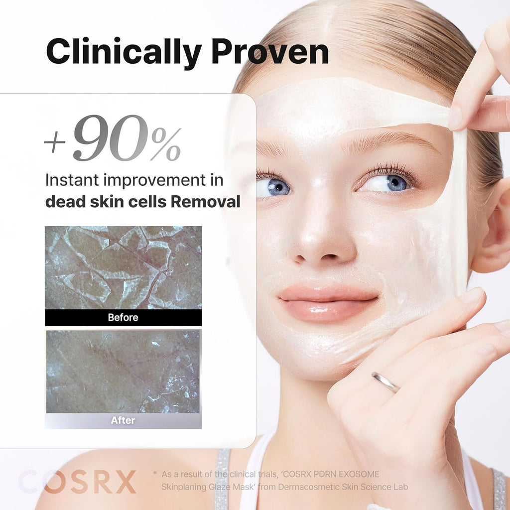 COSRX PDRN Exosome Overnight Face Mask, Korean Glass Skin Glow, 1.69 fl oz
