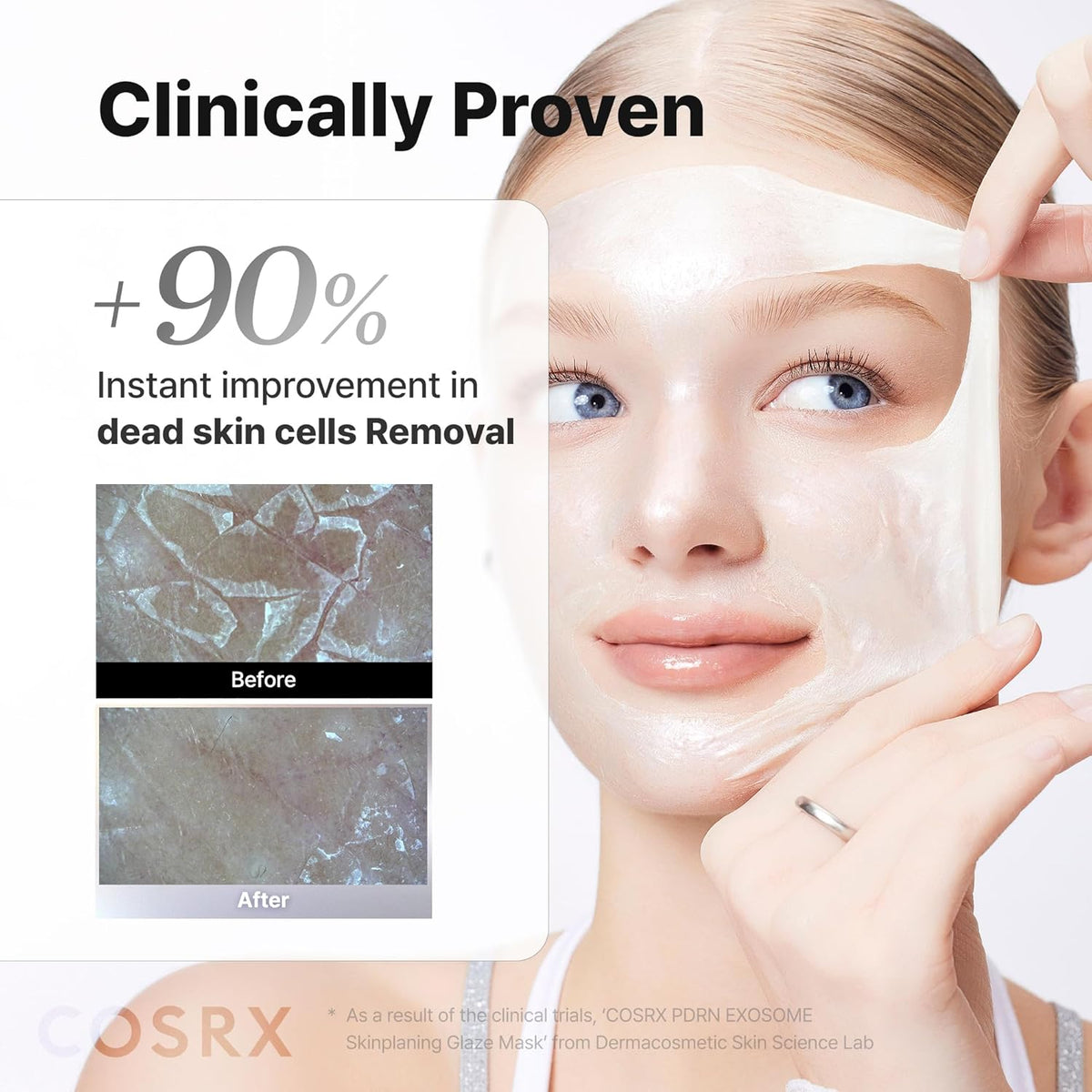 COSRX PDRN Exosome Overnight Face Mask, Korean Glass Skin Glow, 1.69 fl oz