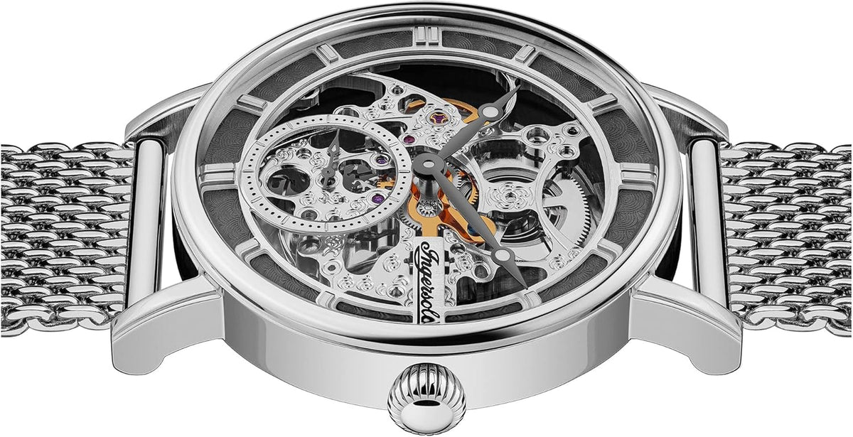 Ingersoll The Herald Gents Automatic Watch I00405 with a Stainless steel case and stainless steel bracelet