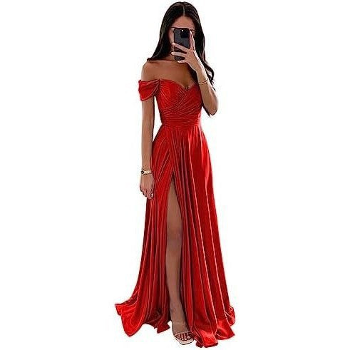 Banquet Temperament Concert Solo Bridesmaid Dress - souqmart
