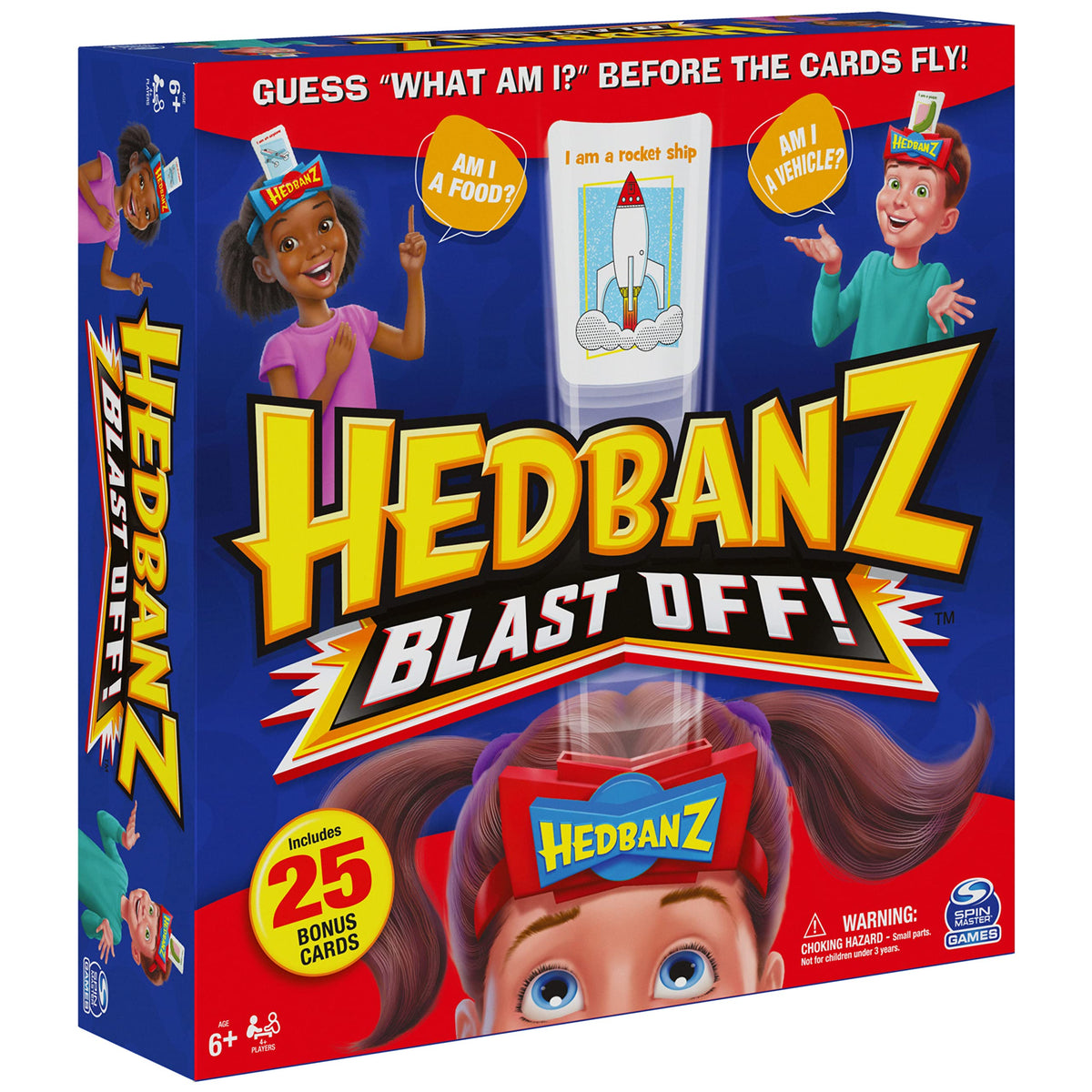 Spin Master Games Hedbanz Picture Guessing Game for Family Game Night