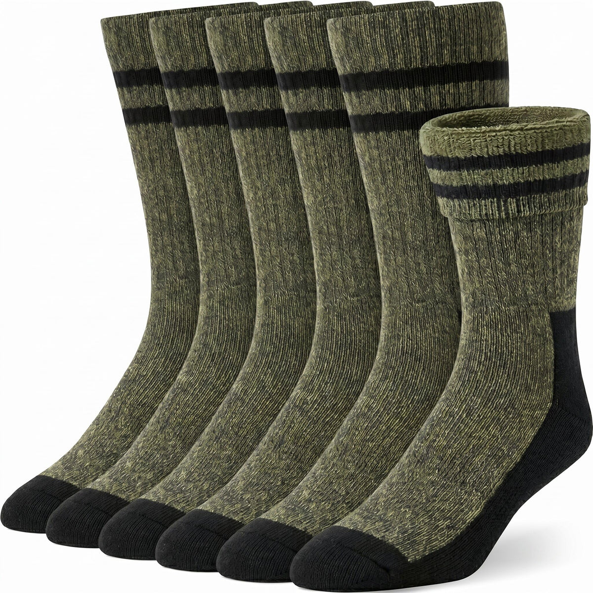 Wool Socks for Men & Women Merino Thermal Warm Cozy Winter Boot Sock