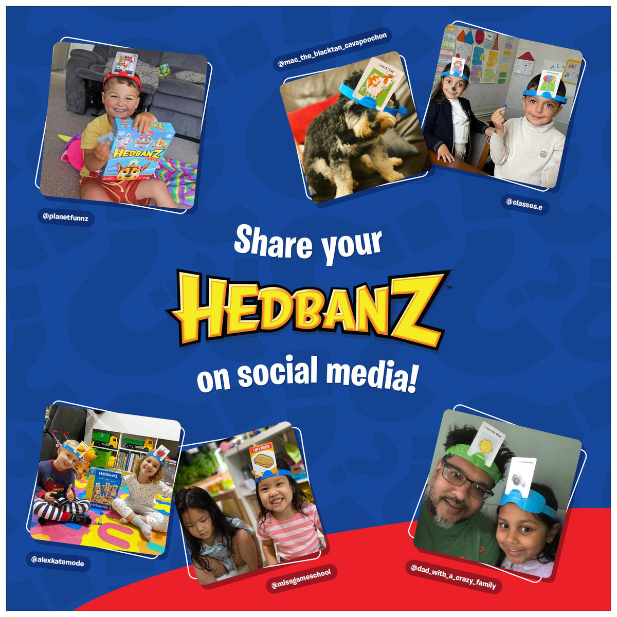 Spin Master Games Hedbanz Picture Guessing Game for Family Game Night