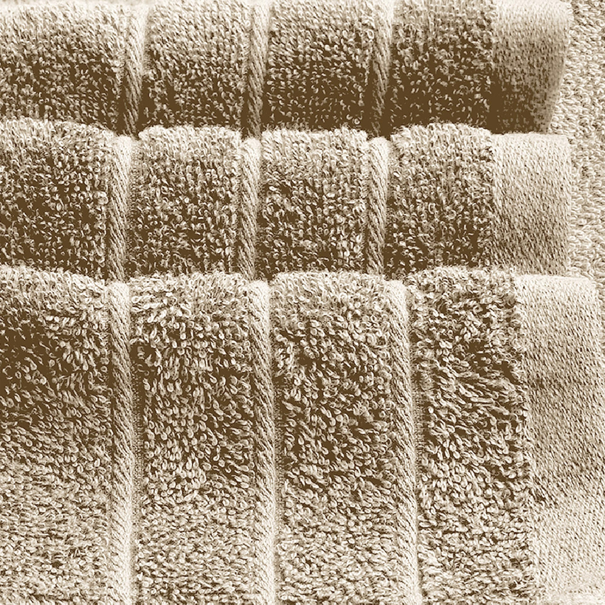 Tens Towels 8 Piece Towel Set, 2 XL Bath, 2 Hand, 4 Washcloth, Black