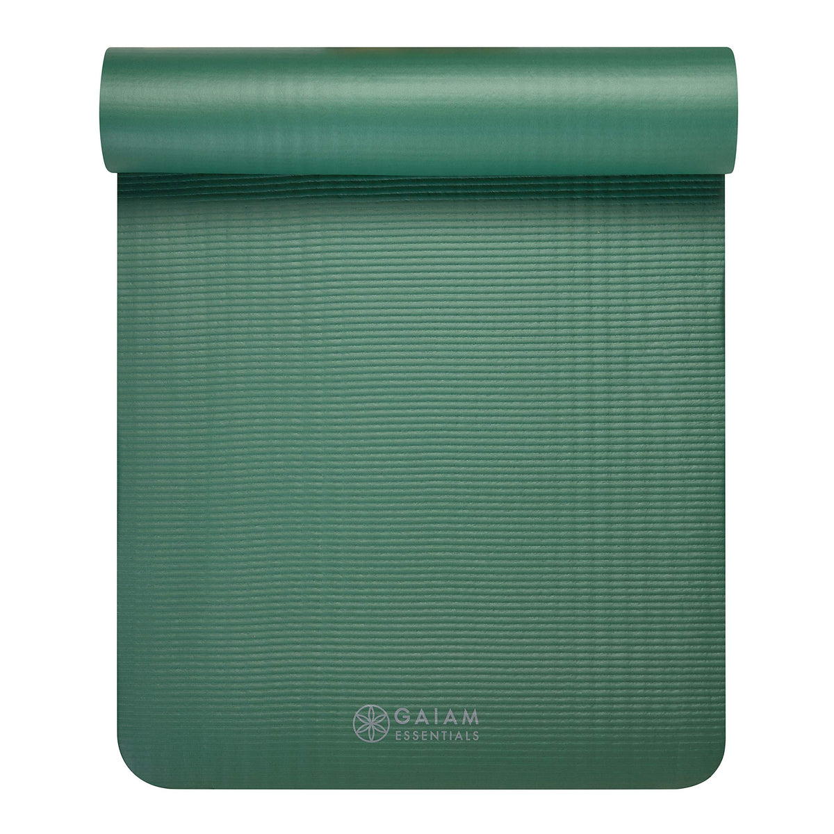 Gaiam Thick Yoga Mat, Exercise & Fitness Mat with Easy-Cinch Carrying Strap