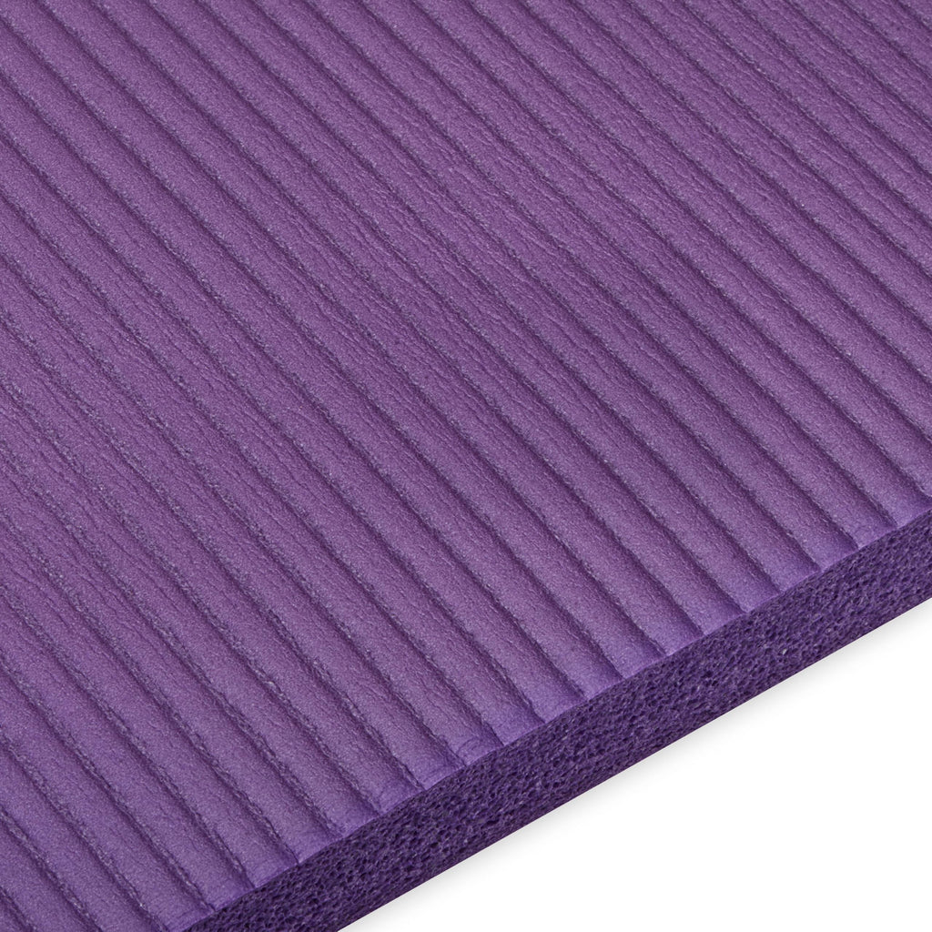 Gaiam Thick Yoga Mat, Exercise & Fitness Mat with Easy-Cinch Carrying Strap