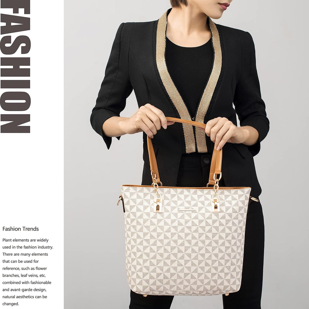 2E-youth Damen Geldbrsen und Handtaschen Set Tragetasche, Umhngetasche