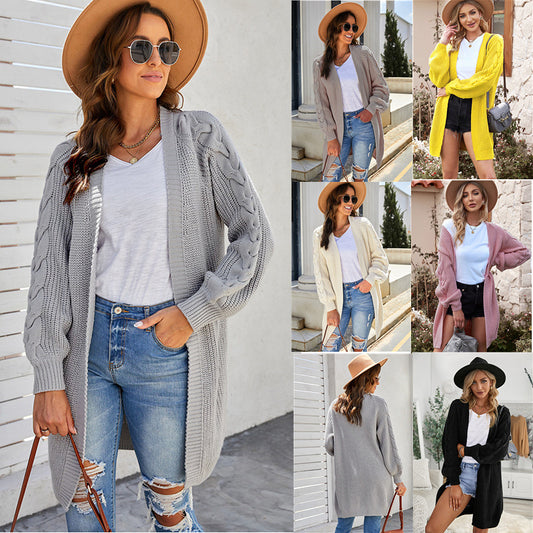 Women's Baggy Coat Sweater Top Slimming