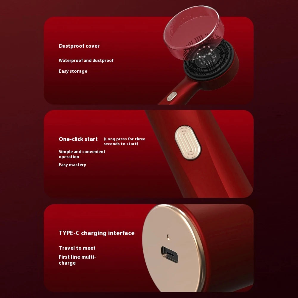Scalp Therapy Comb – Red Light & Oil Applicator