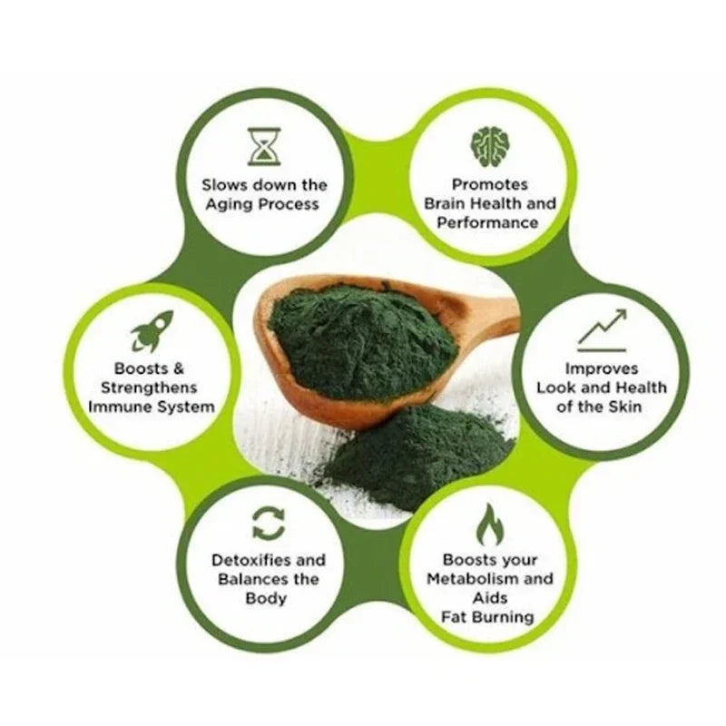 Organic Spirulina Wellness Capsules™ - souqmart