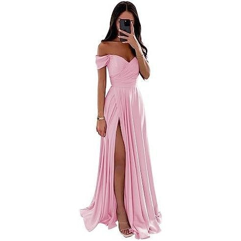 Banquet Temperament Concert Solo Bridesmaid Dress - souqmart