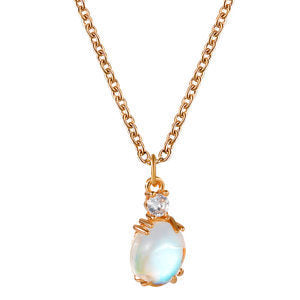Fashion Trendy Short Clavicle Chain Simple Personality Wave Rose Gold Necklace - souqmart