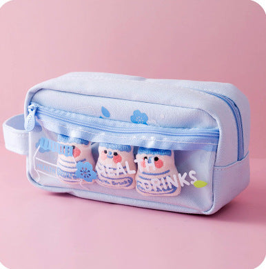 Large Capacity Elementary Students' Pencil Bag - souqmart