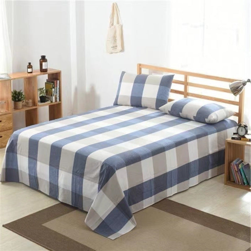 Single Double Bed Cartoon Bed Sheets Single Piece - souqmart
