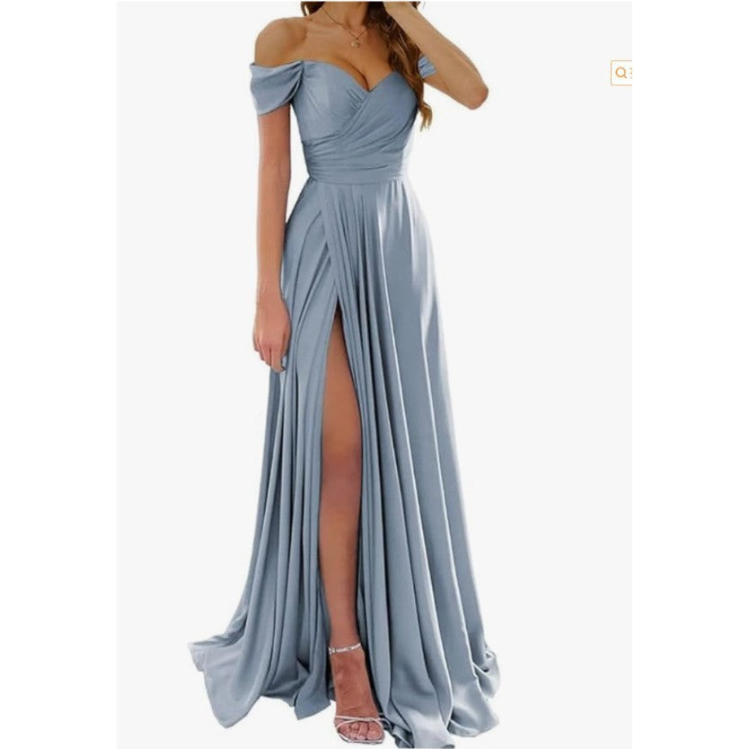 Banquet Temperament Concert Solo Bridesmaid Dress - souqmart