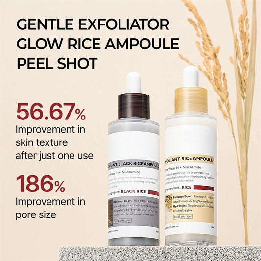 Peel Shot Glow White Rice Peeling Ampoule - souqmart