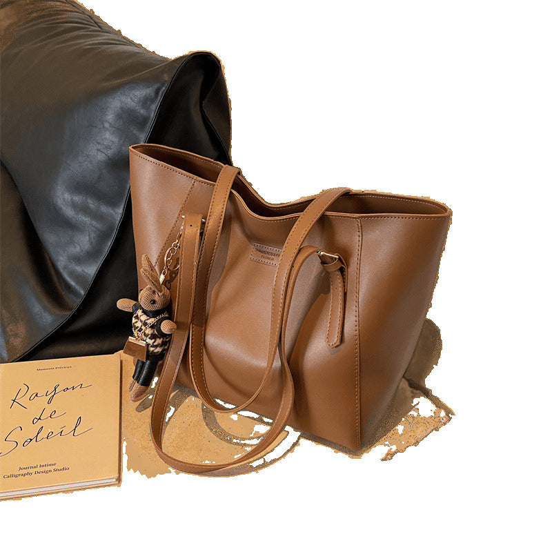 Large Capacity Women's All-match Simple Class Commuter Shoulder Bag