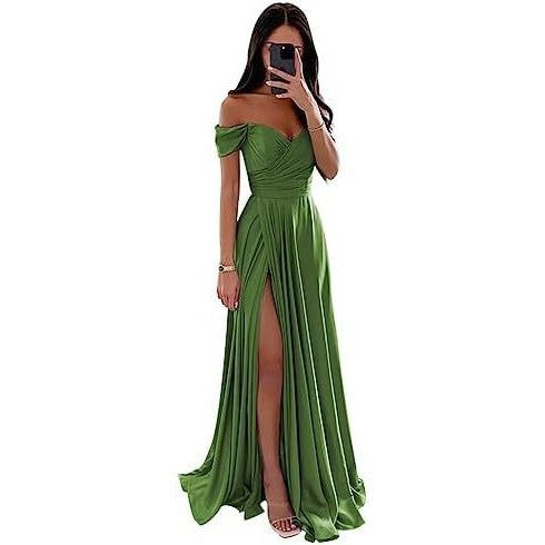 Banquet Temperament Concert Solo Bridesmaid Dress - souqmart